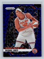 2024 Panini Prizm WNBA #27 Brionna Jones Blue Velocity Prizms