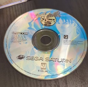 Street Fighter Alpha 2 Capcom Sega Saturn NTSC-U/C Complete with Manual