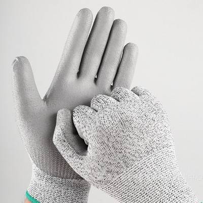 HPPE Reinforced Work Gloves Against Puncture Abrasion Resistant Protective Gear