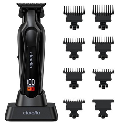 ciwellu Hair Trimmer for Men, Professional Barber Liner & Beard Trimmer with ...