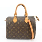 Auth LOUIS VUITTON Speedy 25 Monogram Handbag Monogram M41528 R-3952YO807
