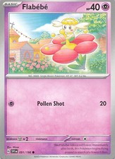 Pokemon Card - Flabebe - (091/198 - Scarlet & Violet)