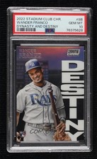 2022 Stadium Club Chrome Dynasty and Destiny Wander Franco PSA 10 GEM MT 0s1o