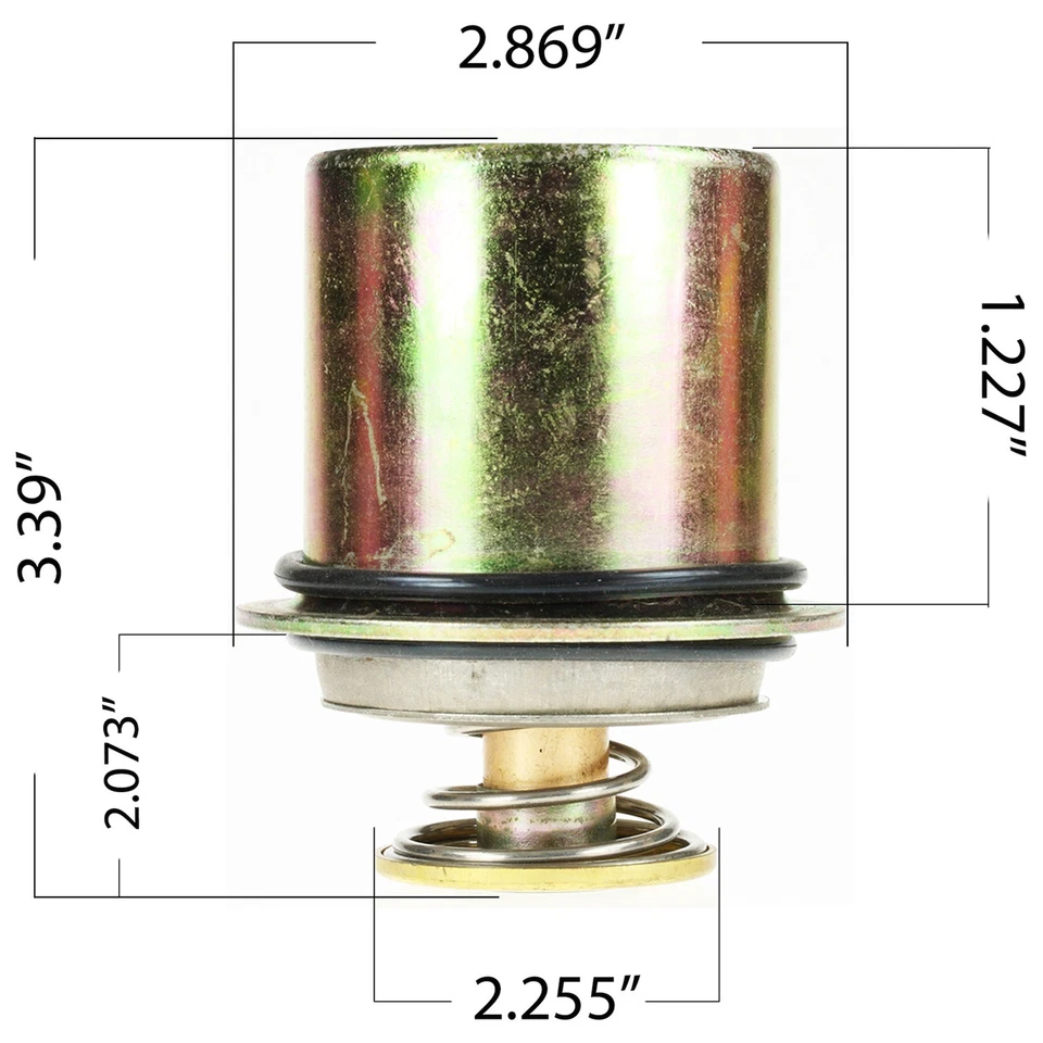 Termostato Motorad 4052-80 HD - 180 grados con sello Foto 4 de 4