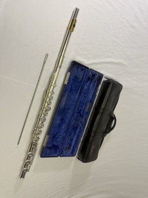 Gemeinhardt KG Special Solid Silver B Foot Open Hole Flute JUST SERVICED