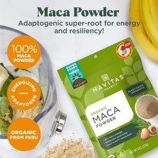 Maca Powder   100 Gelatinized Peruvian Maca for Adaptogen Smoothies, Lattes, Ba