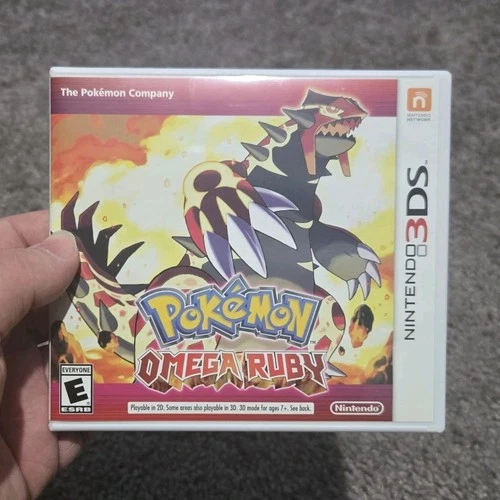Pokémon Omega Ruby Nintendo 3DS NTSC-U/C Role Playing Case & Insert Video Game