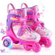 Kids Roller Skates for Beginners - ZOOBLISS Toddler Roller Skates for Boys an...
