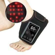 Electric Foot Ankle Massager Pain Relief 3 Modes Vibration Infrared Hot Compress