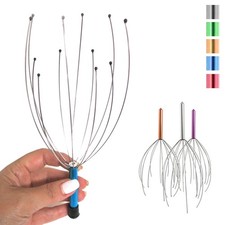 NEW Head Massager Scratcher Neck Massage Scalp Relax Calm Stress Relief Octopus