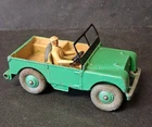 DINKY TOYS #340 LAND ROVER REPAIRED BUMPER IN USED CONDITION *VINTAGE*