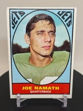 1967 Topps Joe Namath # 98 New York Jets (Please Read)