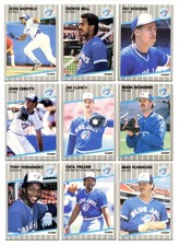 Lot Of (23) 1989 Fleer Baseball Cards - Toronto Blue Jays