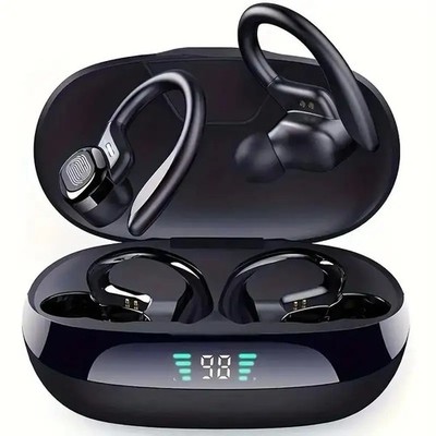 Bluetooth 5.1 Kopfhörer In Ear Headset Einohr Ohrbügel Freisprecheinrichtung DE