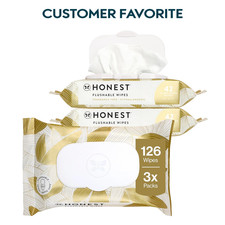 Flushable Wipes Hypoallergenic 126 Count Sensitive Skin Eco-Friendly Bathroom