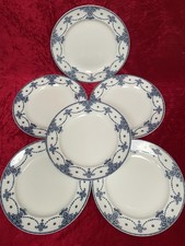 Antique F. WINKLE & Co. 'CARLTON' Semi-Porcelain 10.5'' Dinner Plates c.1908 EXC