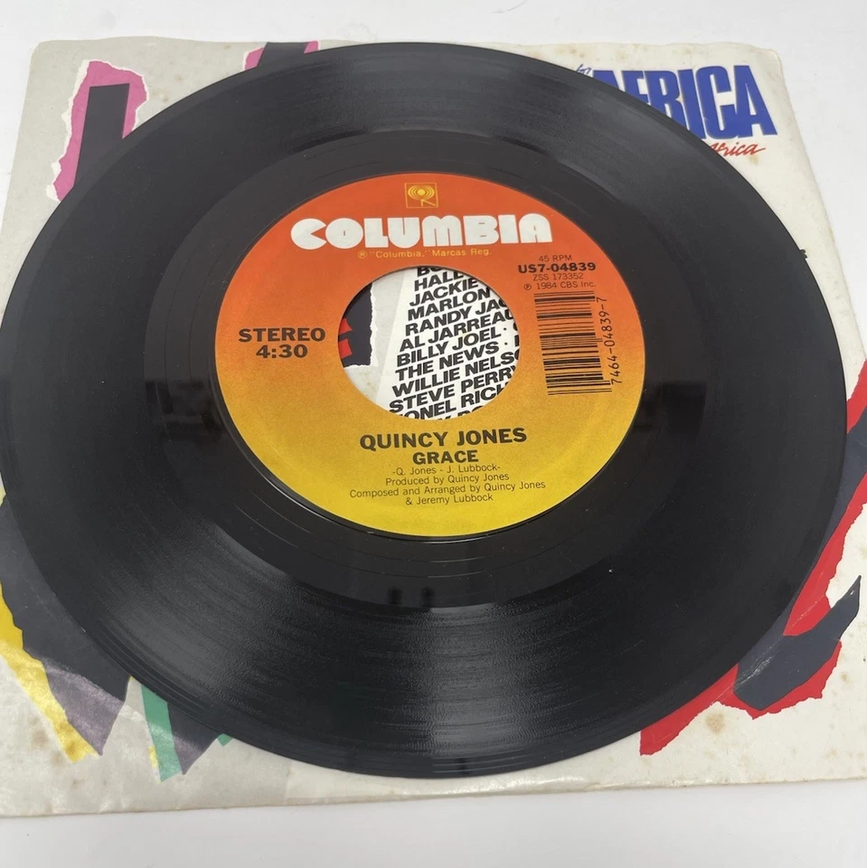 Michael Jackson 45 Beat It / Get on the Floor Epic Instant Classics 1983 VG+ Foto 4 de 4