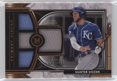 2021 Topps Museum Collection Copper 19/75 Hunter Dozier #SPQR-HD 19n6