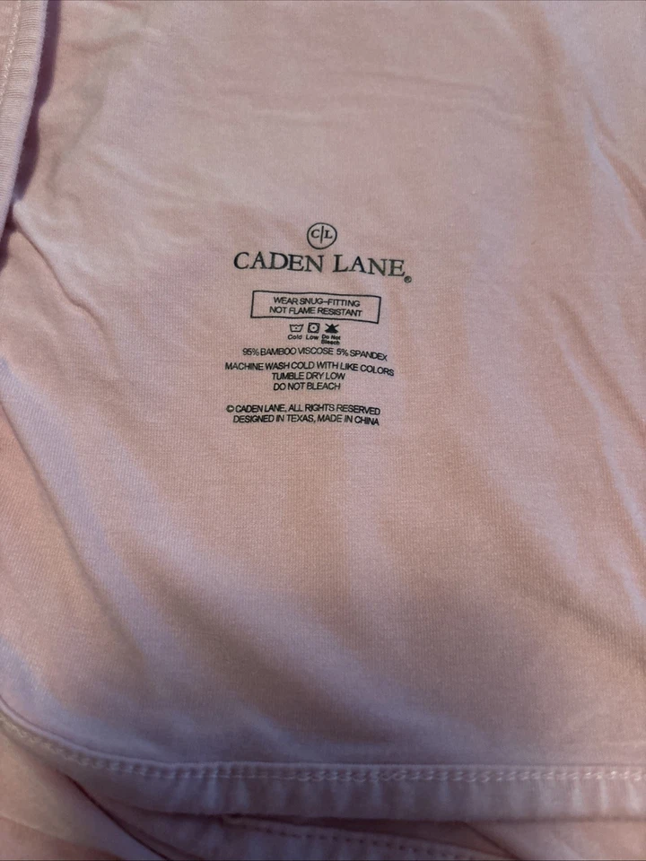 Manta de bambú Caden Lane rosa suave bebé recién nacido guardería rosa Foto 2 de 3