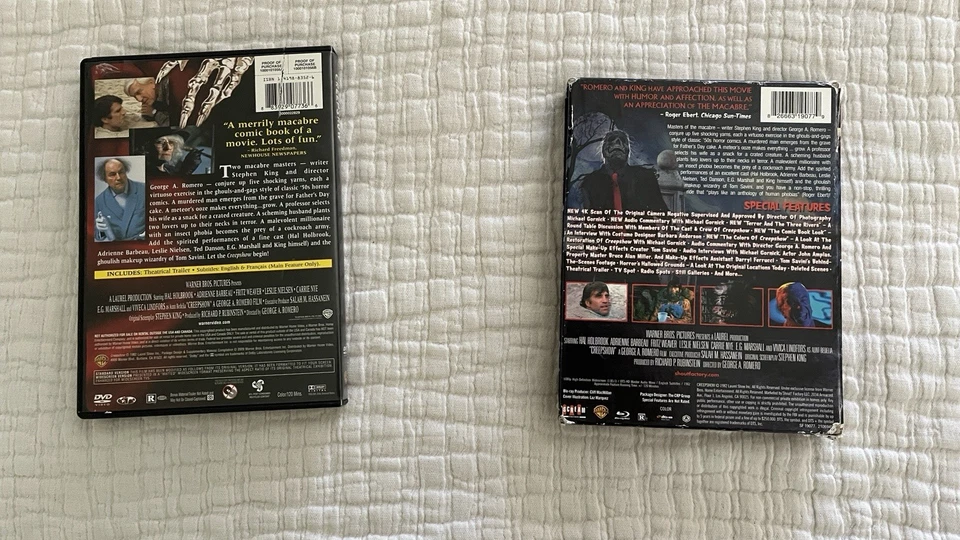 “Creepshow” (1982) Blu-Ray and DVD Set - Image 2 of 4