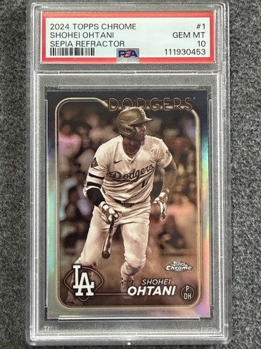 2024 Topps Chrome #1 Shohei Ohtani Dodgers