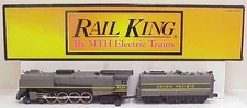MTH 30-1151-1 O Union Pacific 4-8-4 FEF Northern Steam Locomotive & Tender w/PS1