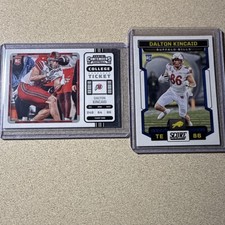 Panini Dalton Kincaid Buffalo Bills Rookie 2023 Contenders Draft Picks Score 2