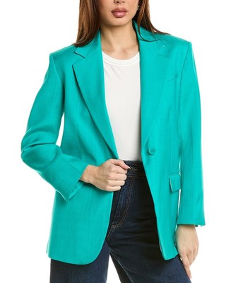Sandro Suit Blazer Women's Green 36