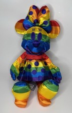 Disney Store Minnie Mouse Rainbow Collection Plush Brand New With Tags