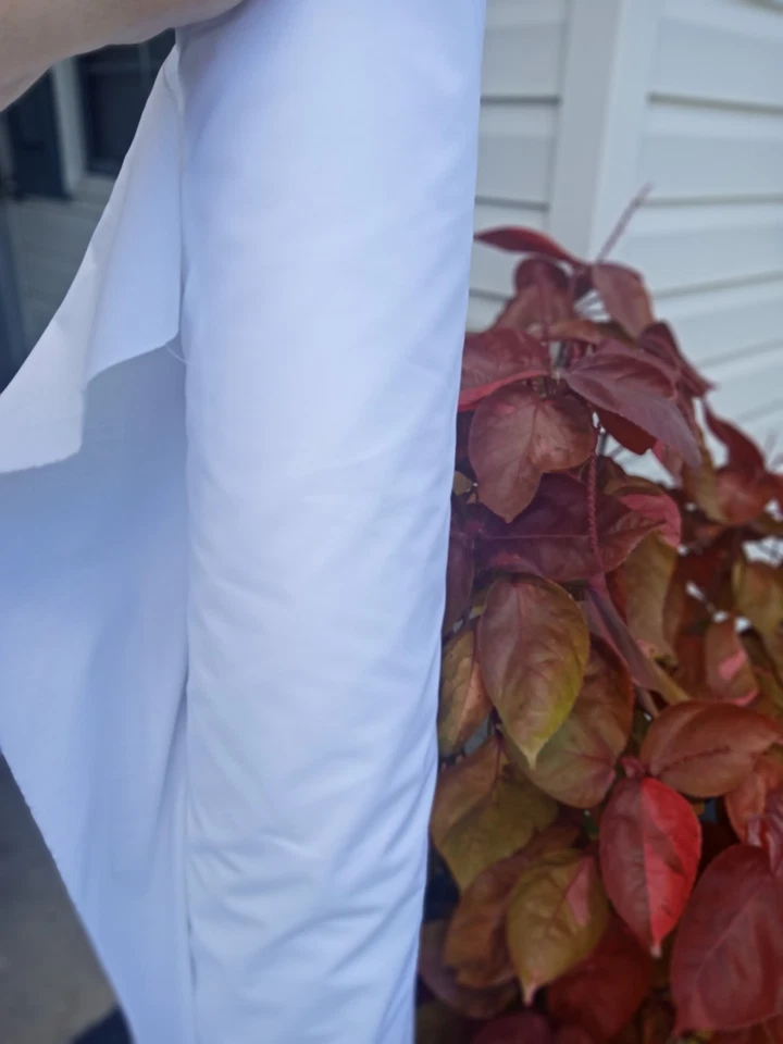 Spechler Vogel White Poly Cotton Fabric-Brand New-Free Shipping - Image 2 of 3