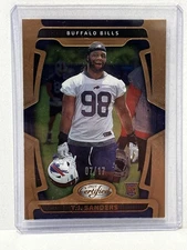 2025 Panini Certified TJ SANDERS Mirror Bronze FOTL /17