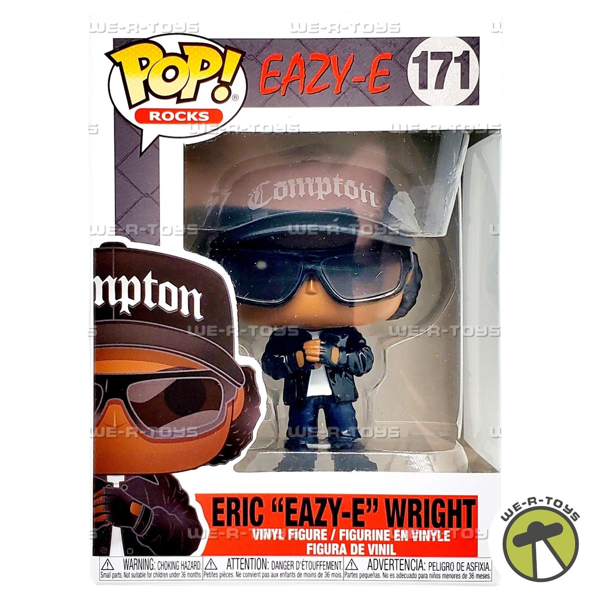 Funko POP Rocks Eazy-E Eric Easy-E Wright 171 Vinyl Figure