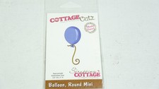 2011 Cottage Cutz Craft Metal Die Balloon, Round Mini CC-MINI-101