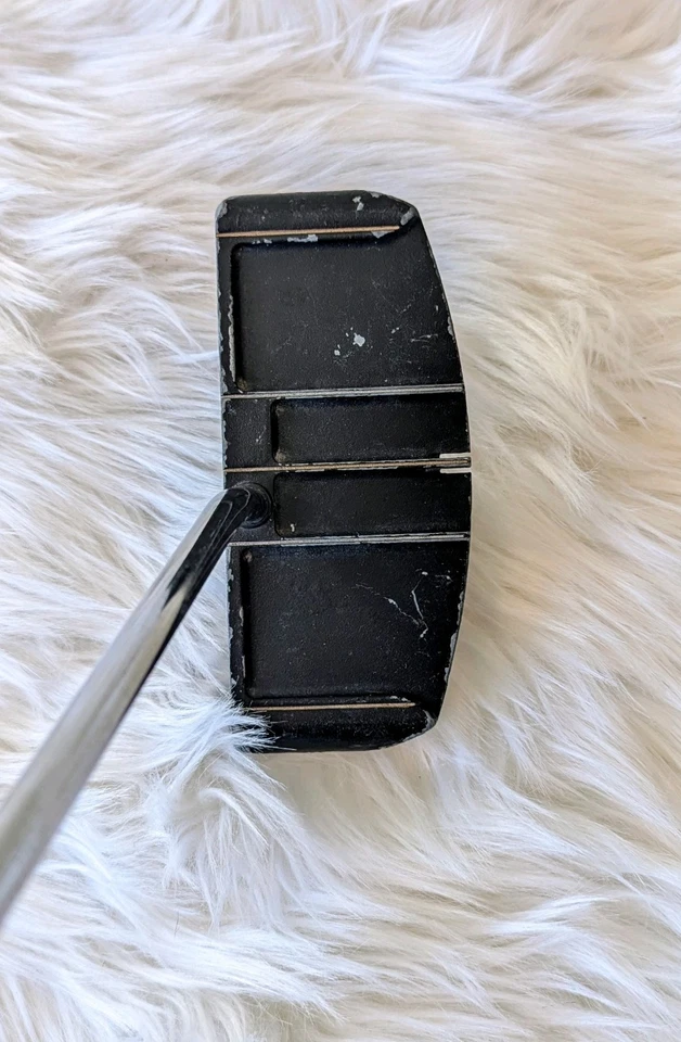 Putter de alineación de eje central de pie Roger Evans diestro acero 35" agarre Lamkin Foto 4 de 4