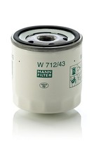 Neu - MANN-FILTER W712/43 ÖLfilter FüR Austin Ford Ford Usa Mazda Morgan Rover