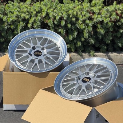 mk BBS LM ポルシェ 964 993 996 18インチホイール set of 4) BBS LM 18x8.5 +56, 18x10 +65 5x130 Diamond Silver Wheels