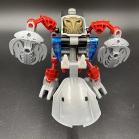 Lego Bionicle Bohrok TAHNOK 8563 Red Complete Figure with Canister