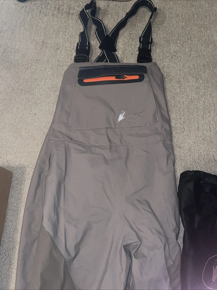 Frogg Toggs Anura II Breathable Stocking Foot Chest Wader 2711149 Khaki NEW Md - Image 2 of 4