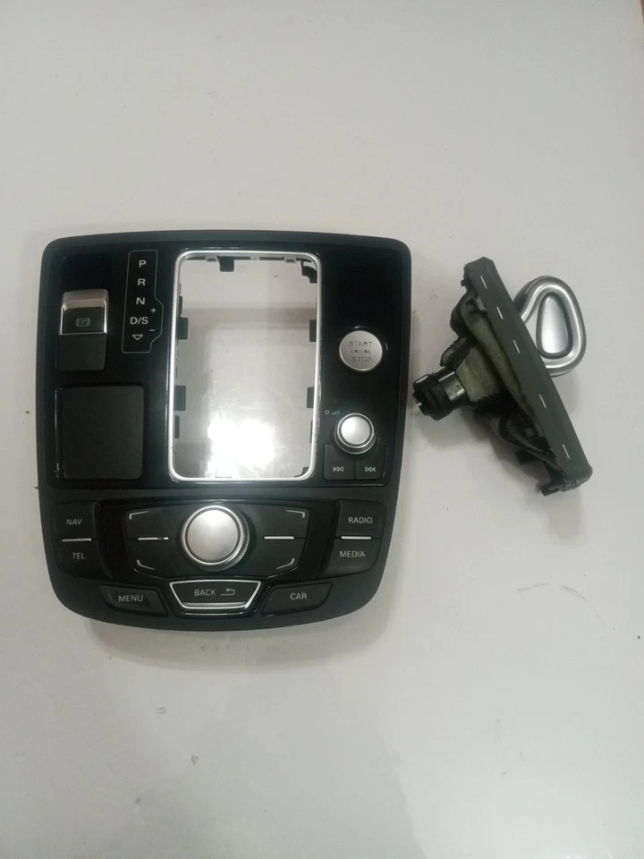 Interruptor de control MMI de radio consola Audi Audi A6 A7 2012-2015 Foto 3 de 4