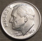 1963-P Roosevelt Dime — photo from another recent sale