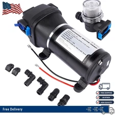 04325143A 12V Water System Pump Deck Wash 4.5 GPM 40 PSI for Flojet BRAND NEW