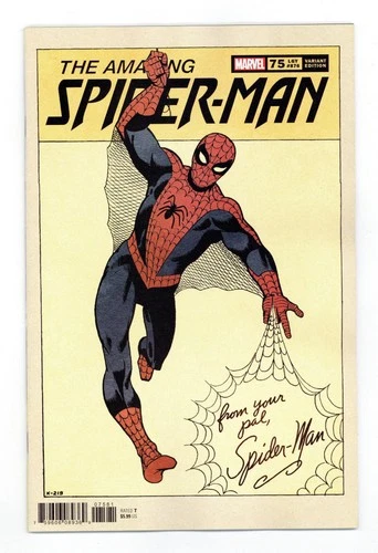 Amazing Spider-Man #75H Ditko 1:50 Variant NM- 9.2 2021