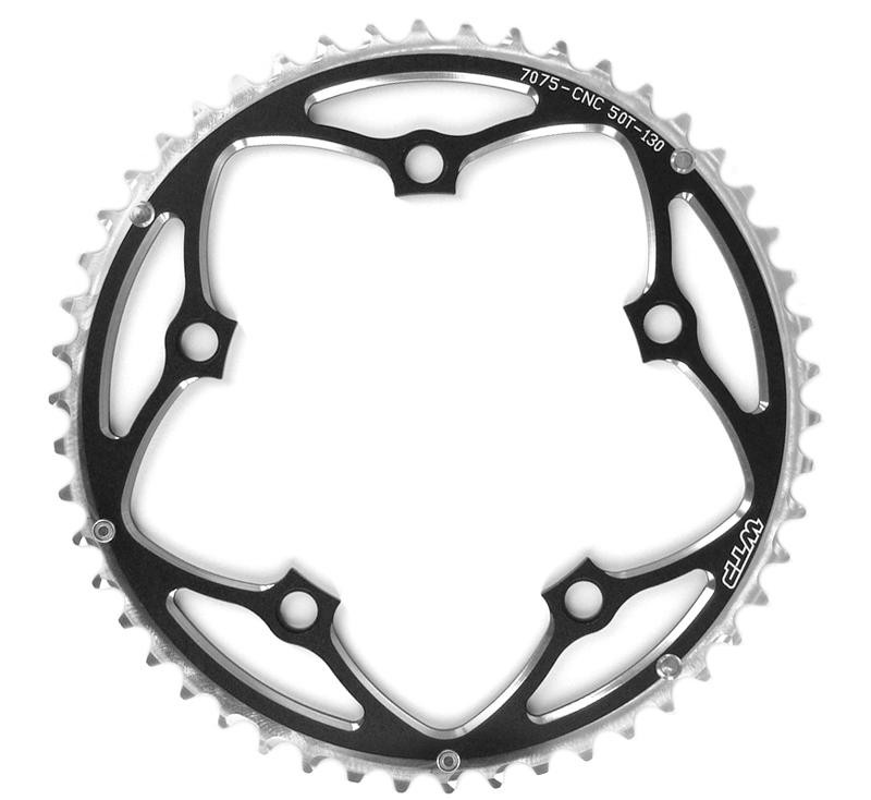 Plateau 50 dents route pour remplacer votre transmission Shimano 130mm WTP