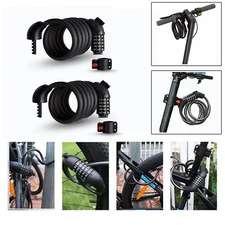 5 Digit Bicycle Chain Lock Code Heavy Duty High Security Combination Bike Loop