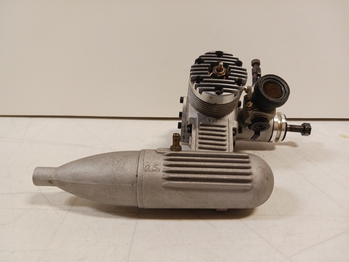 O.S. MAX 45F SR 2 Stroke Nitro R/C Airplane Engine | eBay