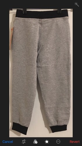 True Religion Varsity Sweatpants Heather Grey Size 4 - Picture 2 of 5