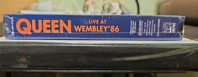 Queen - Live At Wembley '86 VHS SEALED Hollywood Music Video