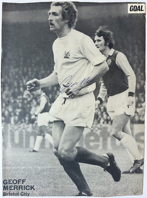 Geoff Merrick Autographed Magazine Picture-approx 10x8- Bristol City ...