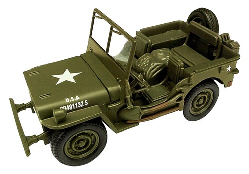 Figurine GATE 1/18 Laurel & Hardy (Laurel Et Hardy) En Jeep - Boîte Comme Neuve - Échelle 1:18