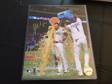 Jonathan Lucroy Texas Rangers Signed 8x10 Photo Proof Autograph 